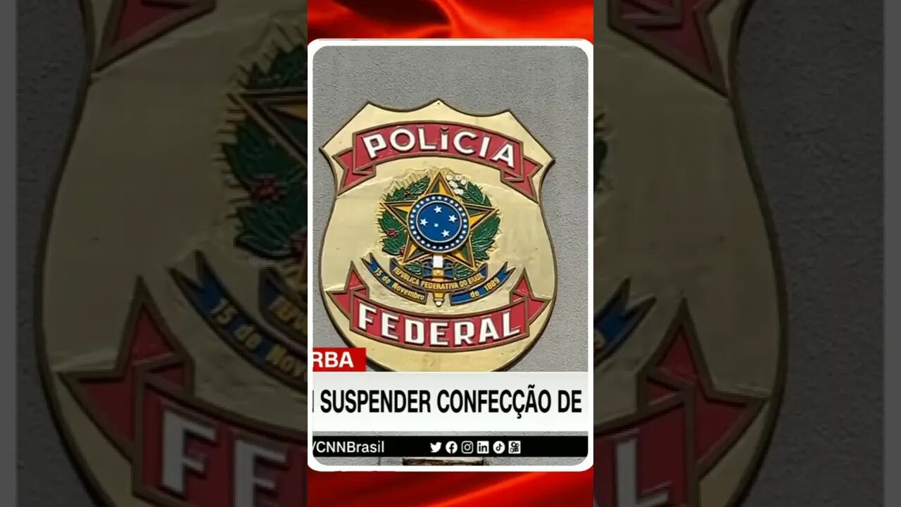 Governo Bolsonaro deixa Polícia Federal aos cacos sem verba nem para emissão de passaporte .