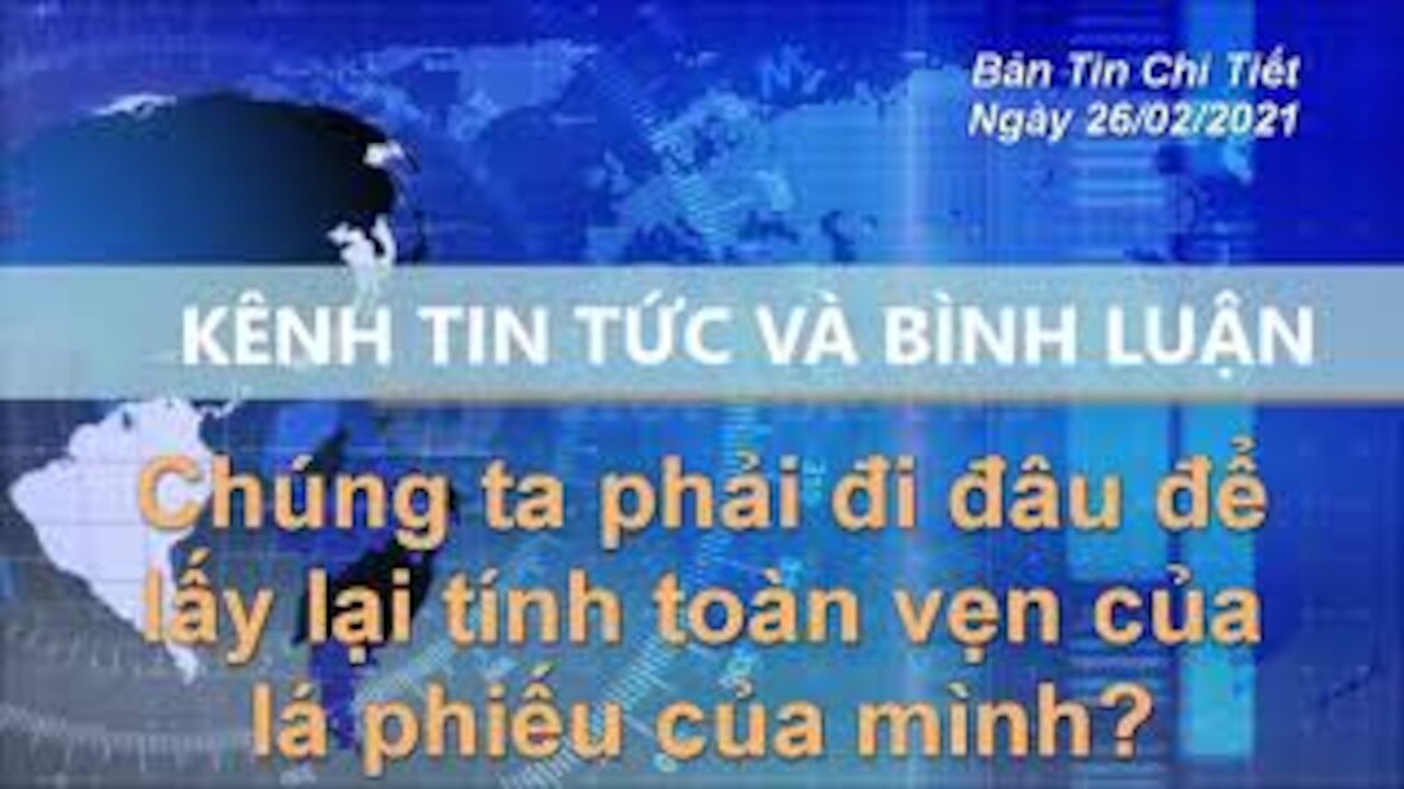 Chúng ta phải đi đâu để lấy lại tính toàn vẹn về lá phiếu của mình?