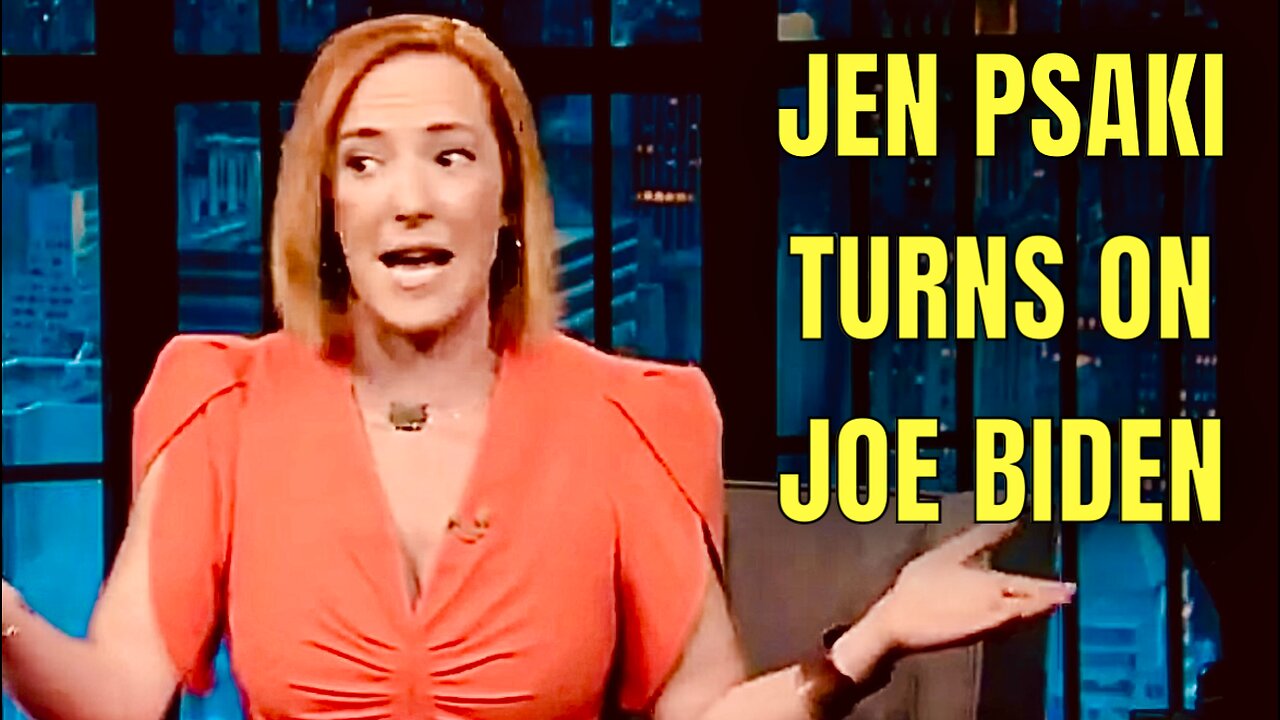 WOW! Circle-Back Psaki is even discussing ways to REPLACE JOE BIDEN!