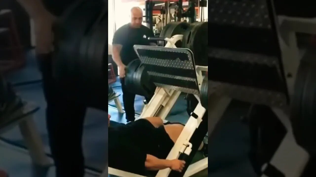 RAFAEL BRANDÃO TREINOU COM DENNIS JAMES NO LEG DAY NA GRINGA