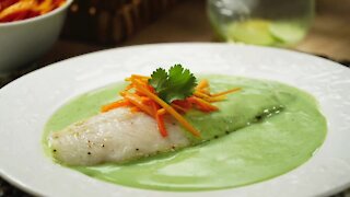 Fish in Cilantro Sauce