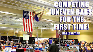 Whitney Bjerken | 1st Uneven Bars Competition in 21 Months | 3rd Level 10 Gymnastics Meet