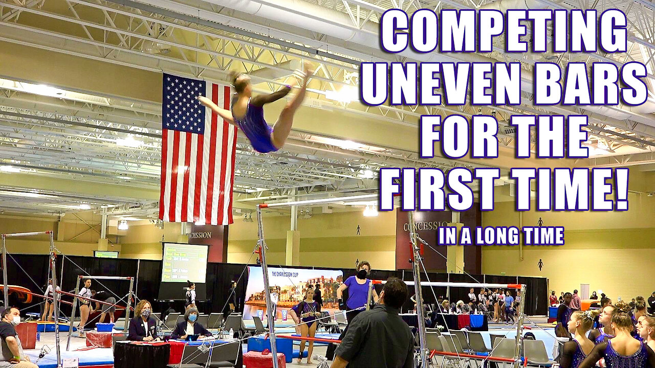 Whitney Bjerken | 1st Uneven Bars Competition in 21 Months | 3rd Level 10 Gymnastics Meet