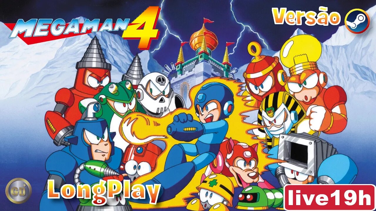 [🔴Live] Mega Man 4 Nes Longplay