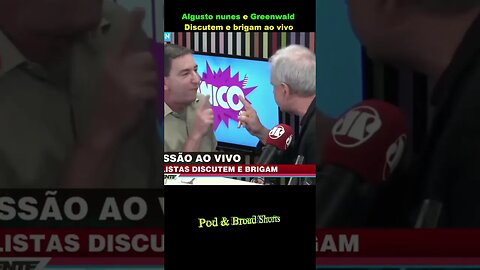 Jornalistas discutem e brigam ao vivo