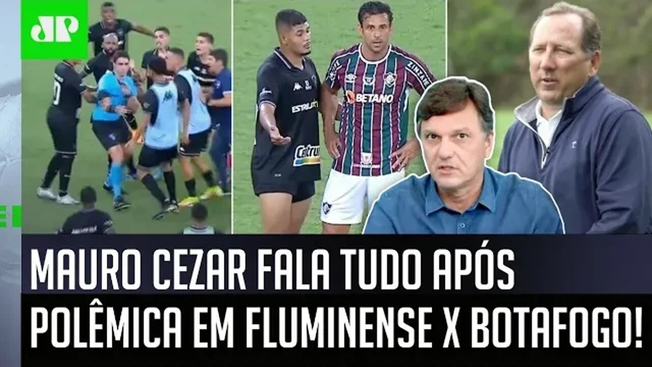 "Vamos ANALISAR FRIAMENTE! Ali era..." Mauro Cezar É DIRETO sobre POLÊMICA em Fluminense x Botafogo!