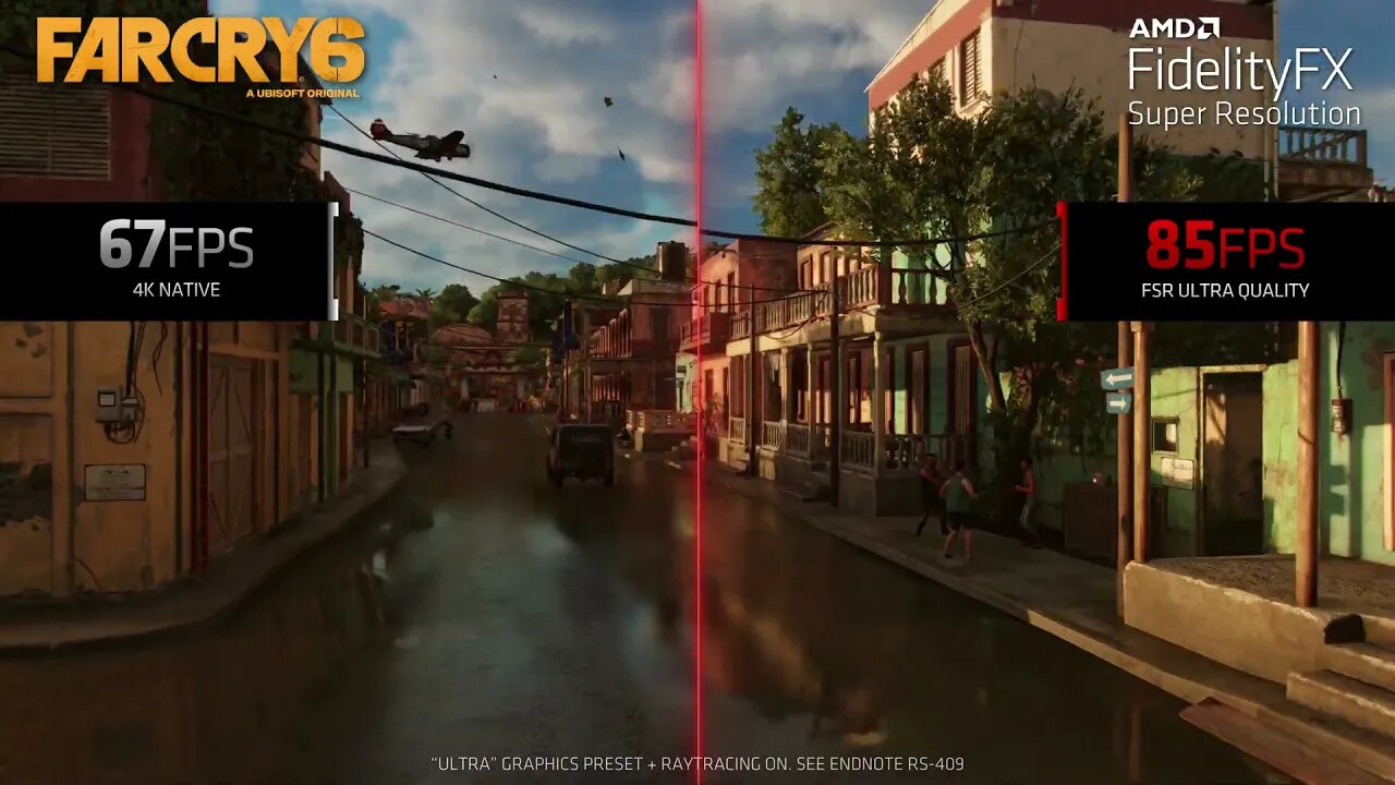 Far Cry® 6 - 4K AMD FSR Performance Comparison