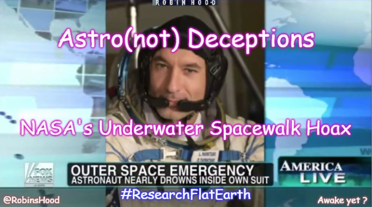 Astro(nots) are NOT in Space! - NASA's Underwater Spacewalk Hoax ~ Truth Center