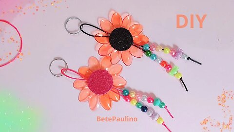 GANHE DINHEIRO FAZENDO CHAVEIRO /FLOWER KEYCHAIN