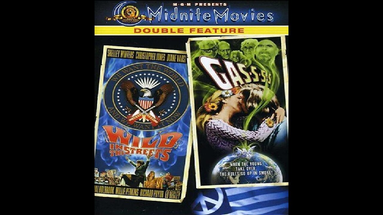 WILD IN THE STREETS 1968 & GAS-S-S-S 1967 Psychedelic Sixties DOUBLE FEATURE
