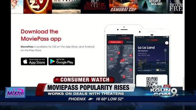 MoviePass gains popularity with 500,000 subscribers in a month