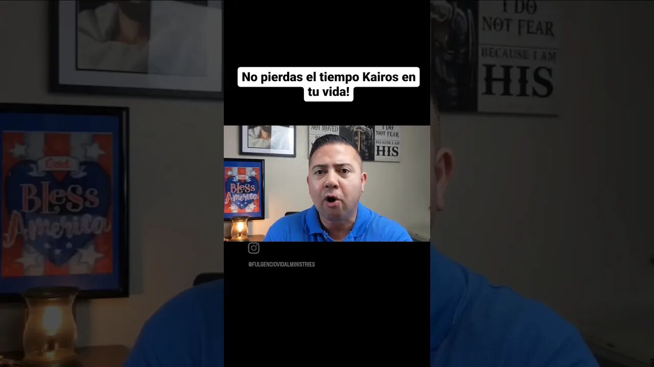 No te Pierdas el Tiempo Kairos de Dios en tu vida!