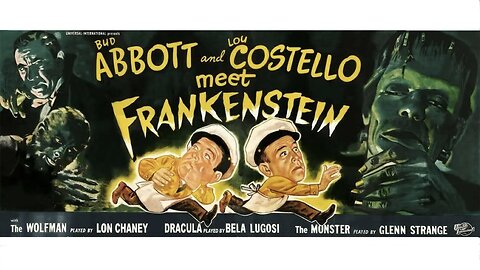 Abbott and Costello Meet Frankenstein (1948 Full Movie) | Comedy-Horror | Bud Abbott, Lou Costello, Lon Chaney Jr., Bela Lugosi, Glenn Strange, Lenore Aubert, Jane Randolph. | #HappyHalloween 🎃