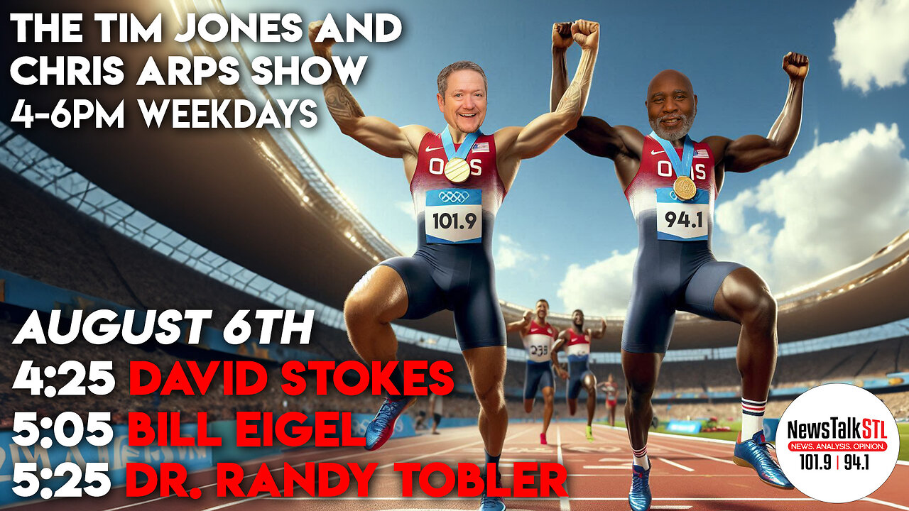 The Tim Jones and Chris Arps Show 08.06.2024 Stokes | Eigel | Dr. Randy Tobler