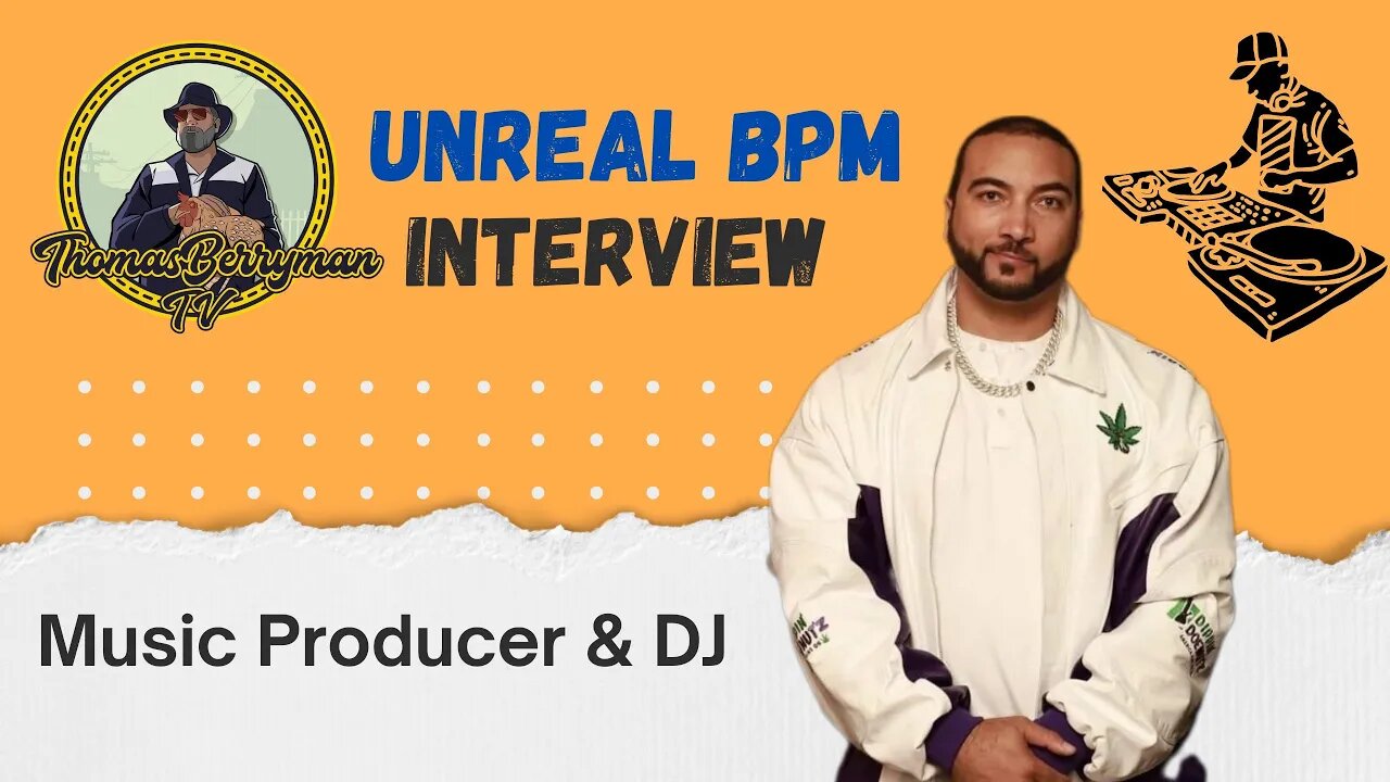 Unreal BPM Interview - Legendary DJ and Producer talks making hits, music, movies, life S2 Episode11