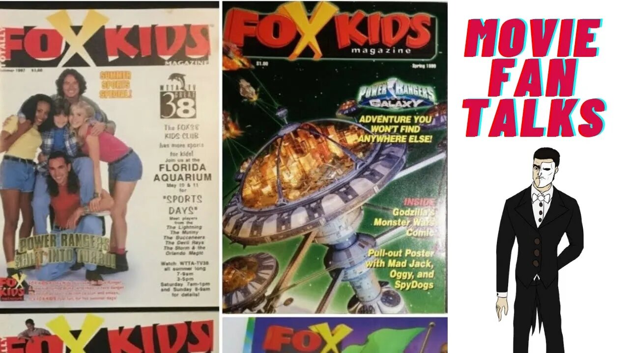 Movie Fan Talks Fox Kids Club Magazines