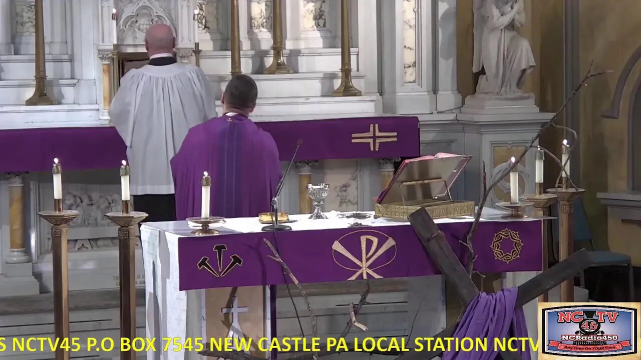 NCTV45 CATHOLIC MASS HOLY SPIRIT PARISH (ST VITUS) 12:00 PM MONDAY MARCH 6 2023