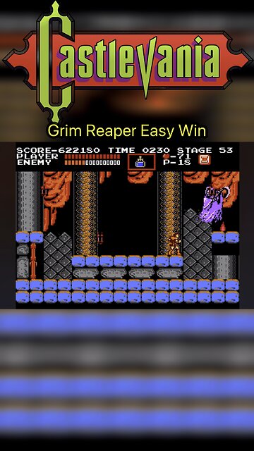 Castlevania : How to Quickly Defeat The Grim Reaper