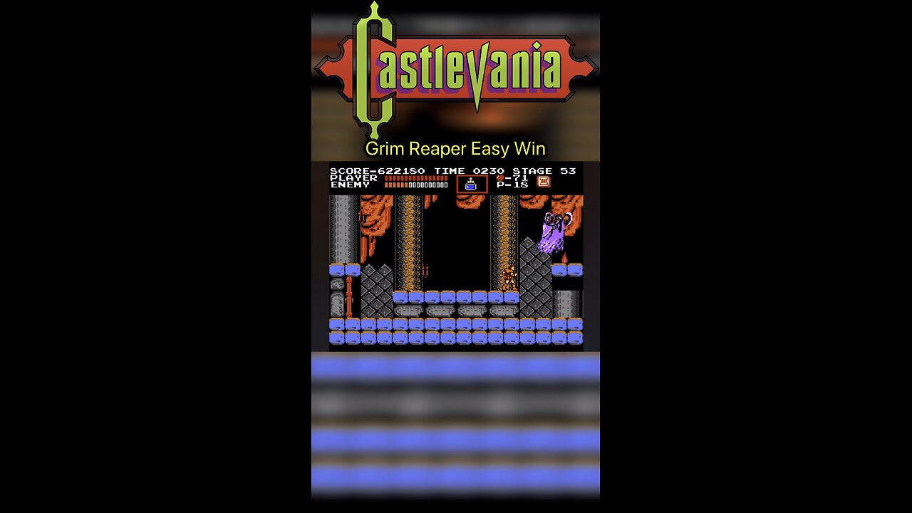 Castlevania : How to Quickly Defeat The Grim Reaper