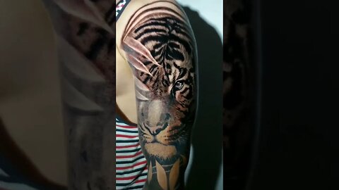 Tigre Branco 🔥 #tattoo #artist #art #foryou #tigre #viral #shots #shorts