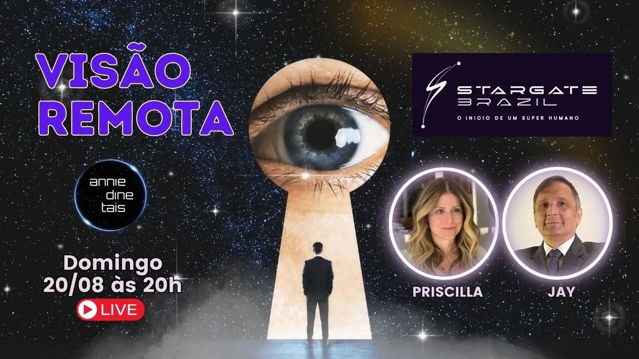 Visão Remota: tudo o que você queria saber - com Jay e Priscilla Spencer, do Stargate Brazil