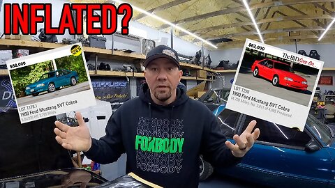 The reality of fox body auction prices, and the real market.