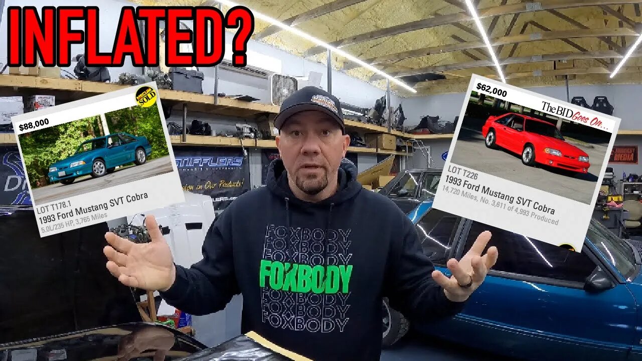 The reality of fox body auction prices, and the real market.