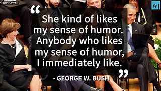 George W. Bush Identifies His New BFF