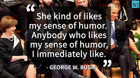 George W. Bush Identifies His New BFF