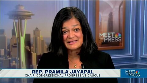 Democrat Rep. Pramila Jayapal Claims U.S. "Has A Responsibility To De-Escalate" In Israel
