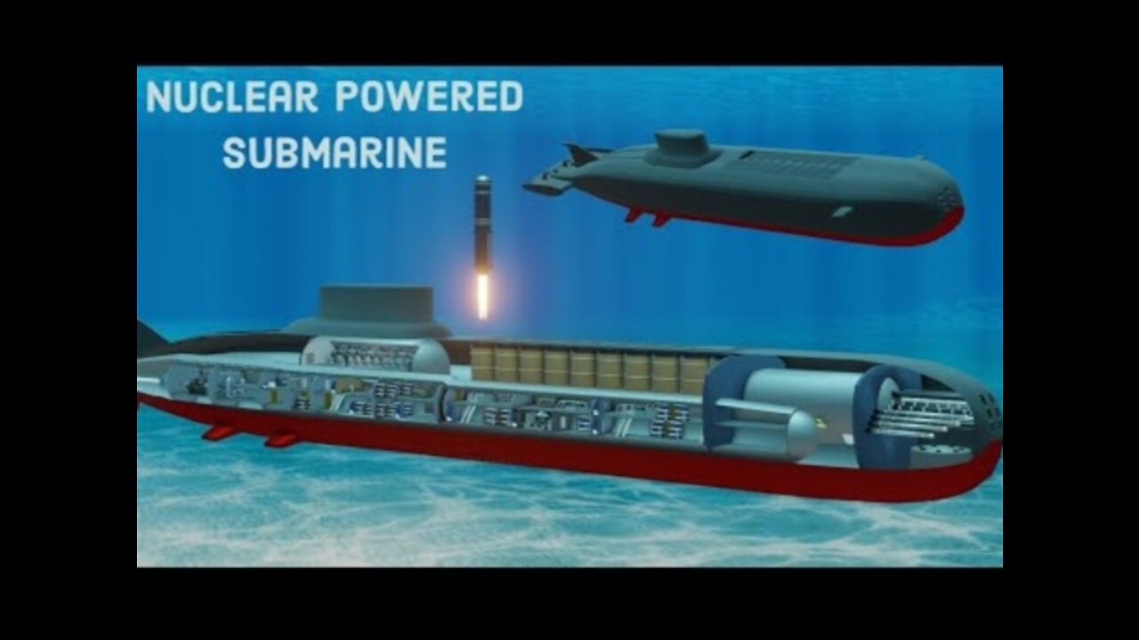 How does a nuclear powered submarine work?|Typhoon-class Submarine.The World's largest Submarine.