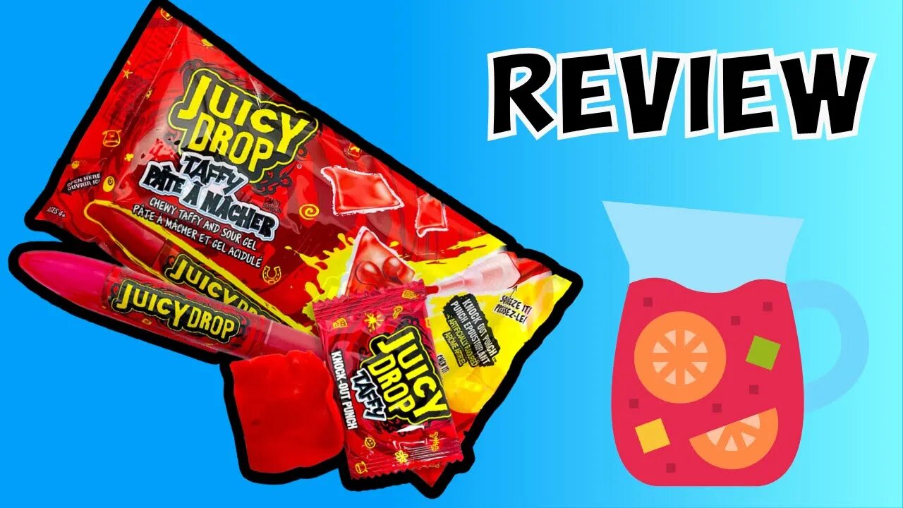 Juicy Drop Taffy Knock Out Punch review