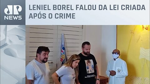 Família cobra Justiça em missa pelos dois anos da morte de Henry Borel