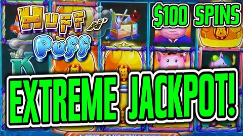 Witness the Massive Huff n' Puff Jackpot!