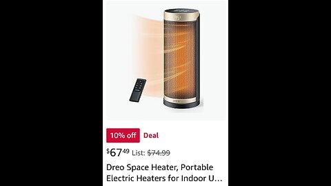 Dreo Space Heater, Portable Electric Heaters