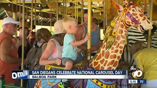 San Diego celebrates National Carousel Day