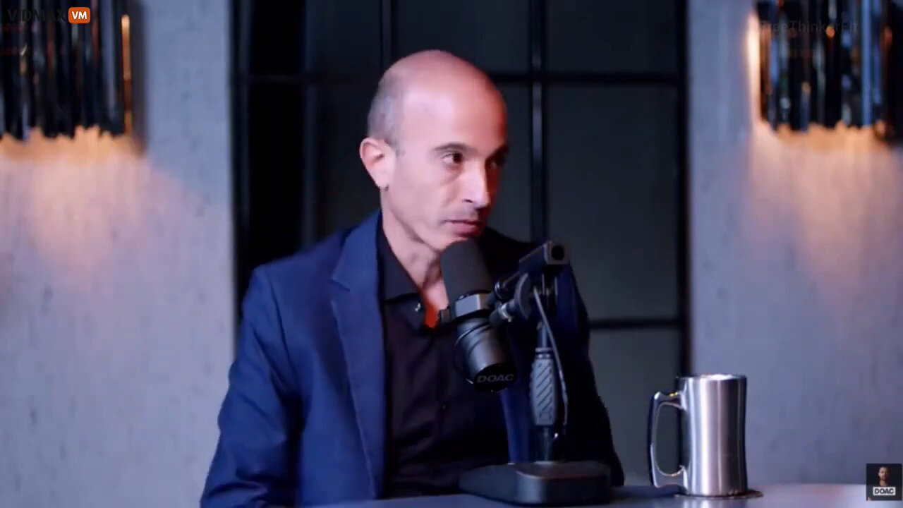 WEF Lizard Yuval Noah Harari Admits Trump Will Likely Be Elected & Will Destroy The New World Order