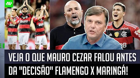 "É ISSO! Se o Flamengo NÃO SE CLASSIFICAR contra o Maringá hoje, vai ser..." Mauro Cezar FALA A REAL