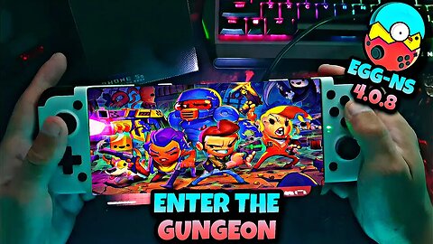 ENTER THE GUNGEON - Game Play no Egg NS emulator Switch Android 4.0.8 SD888+/8GB
