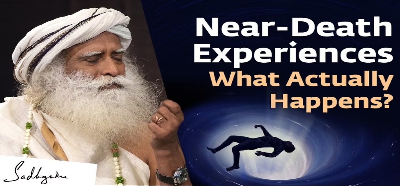 What Actually Happens in Near-Death Experiences? | Prof. Emery Brown from MIT Asks Sadhguru