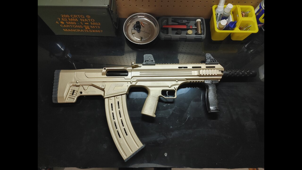 Gold Bullpup Shotgun Part 3