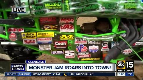 Monster Jam roars into town