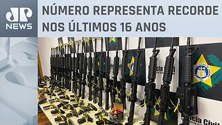 RJ encerra primeiro trimestre de 2023 com 212 fuzis apreendidos