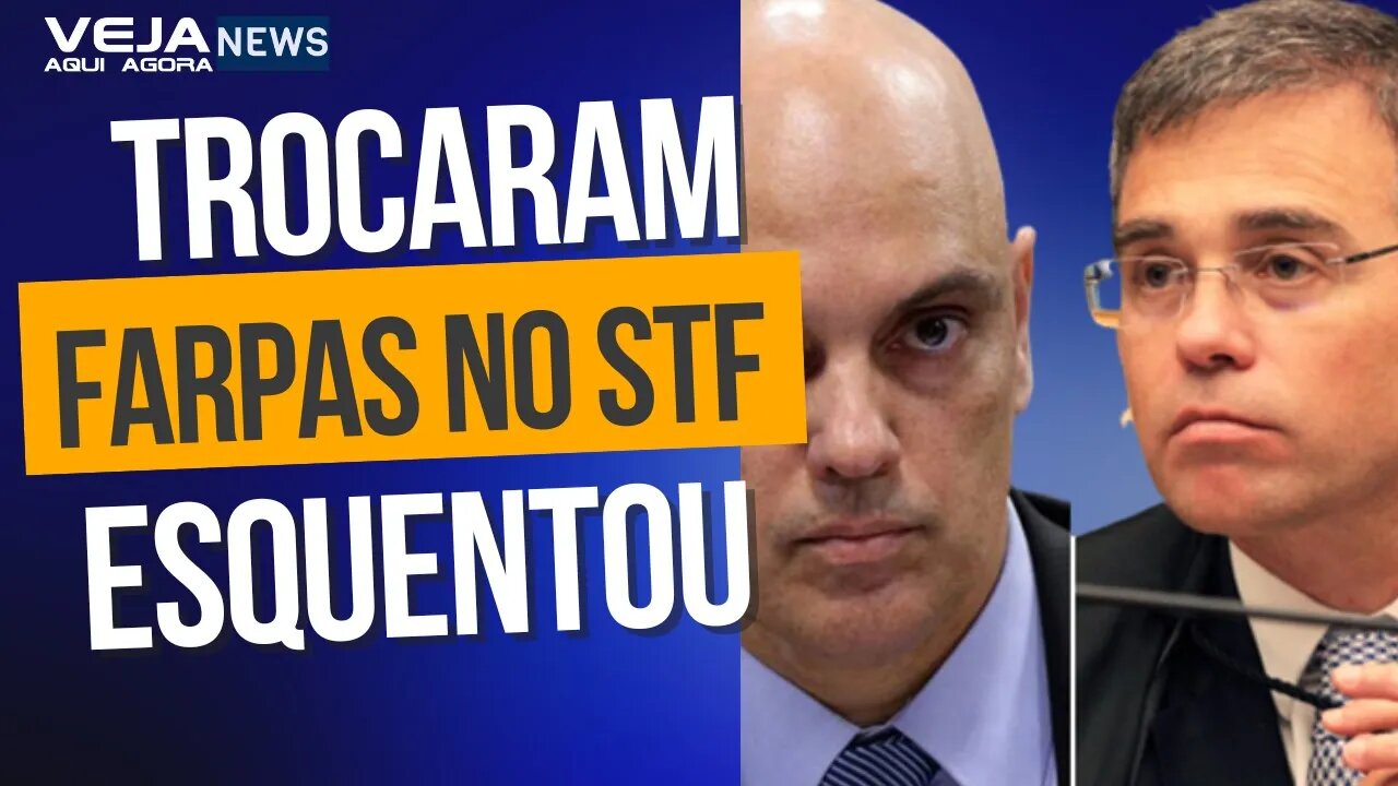 ALEXANDRE DE MORAES E ANDRÉ MENDONÇA TROCAM FARPAS DURANTE JULGAMENTO NO STF