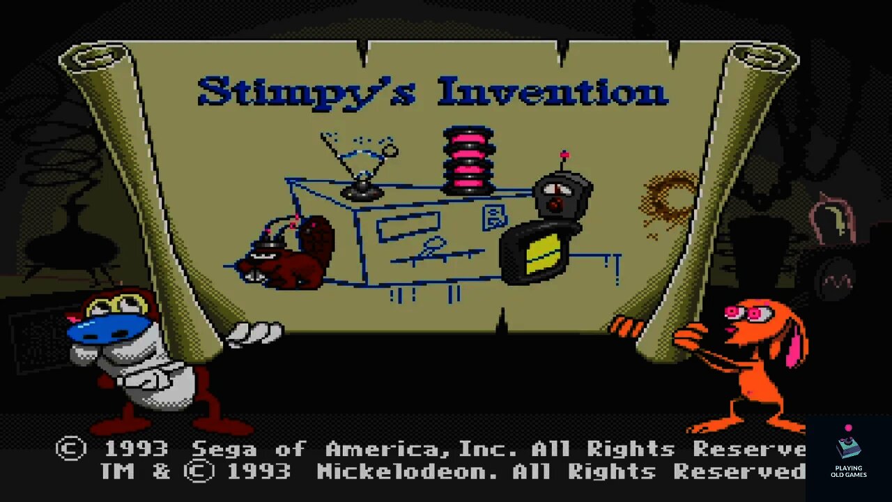 Ren and Stimpy's Invention - Sega Genesis - Short Play