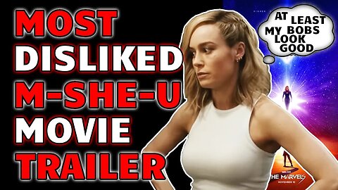 The Marvels Trailer Is the Most Disliked MCU movie Trailer on YouTube so far