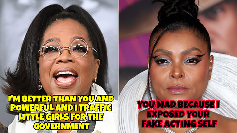 OPRAH DISPLAYING HER TRUE IDENTITY SHE'S A CLONE WHAT HAPPENED TO THE OPRAH WHO GAVE OUT CARS