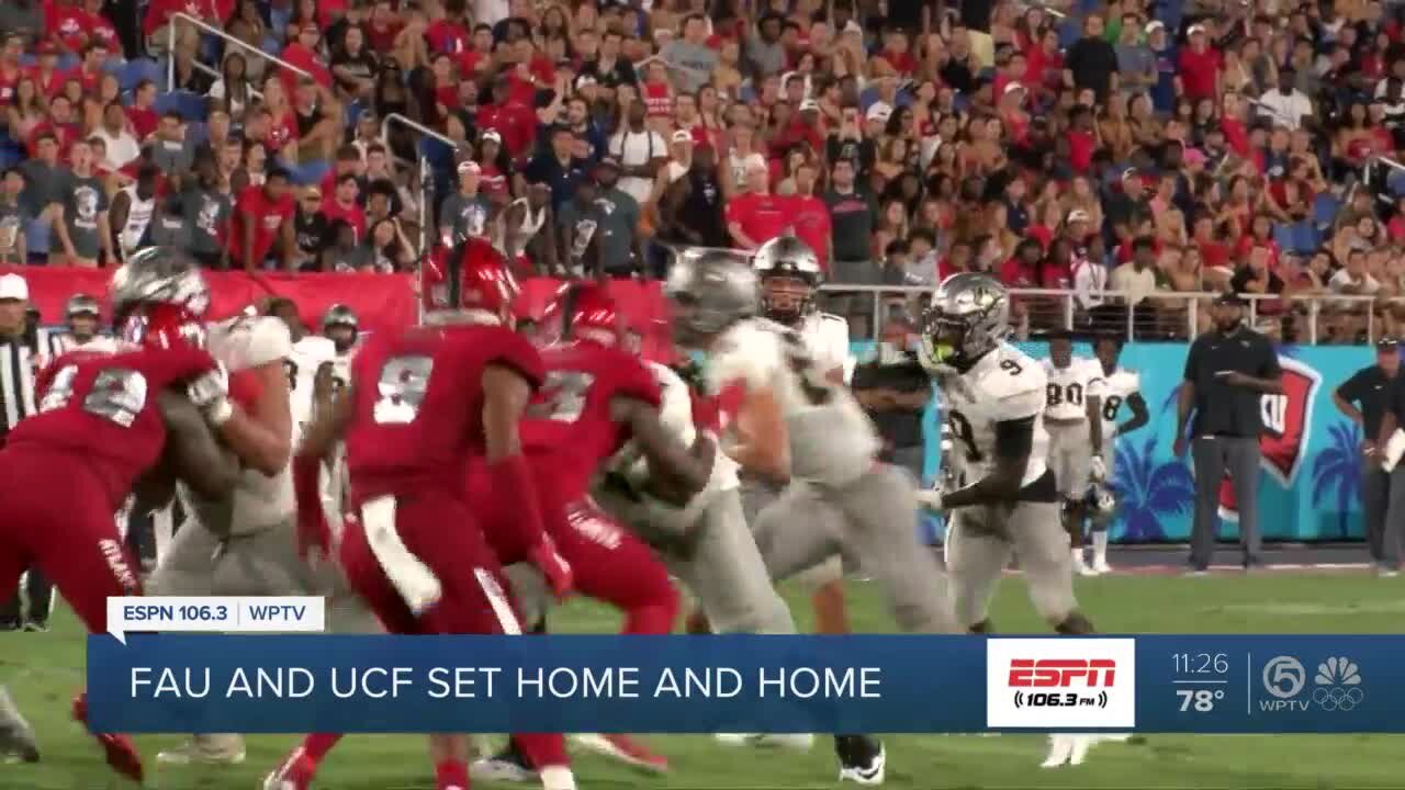 FAU and UCF set home and home