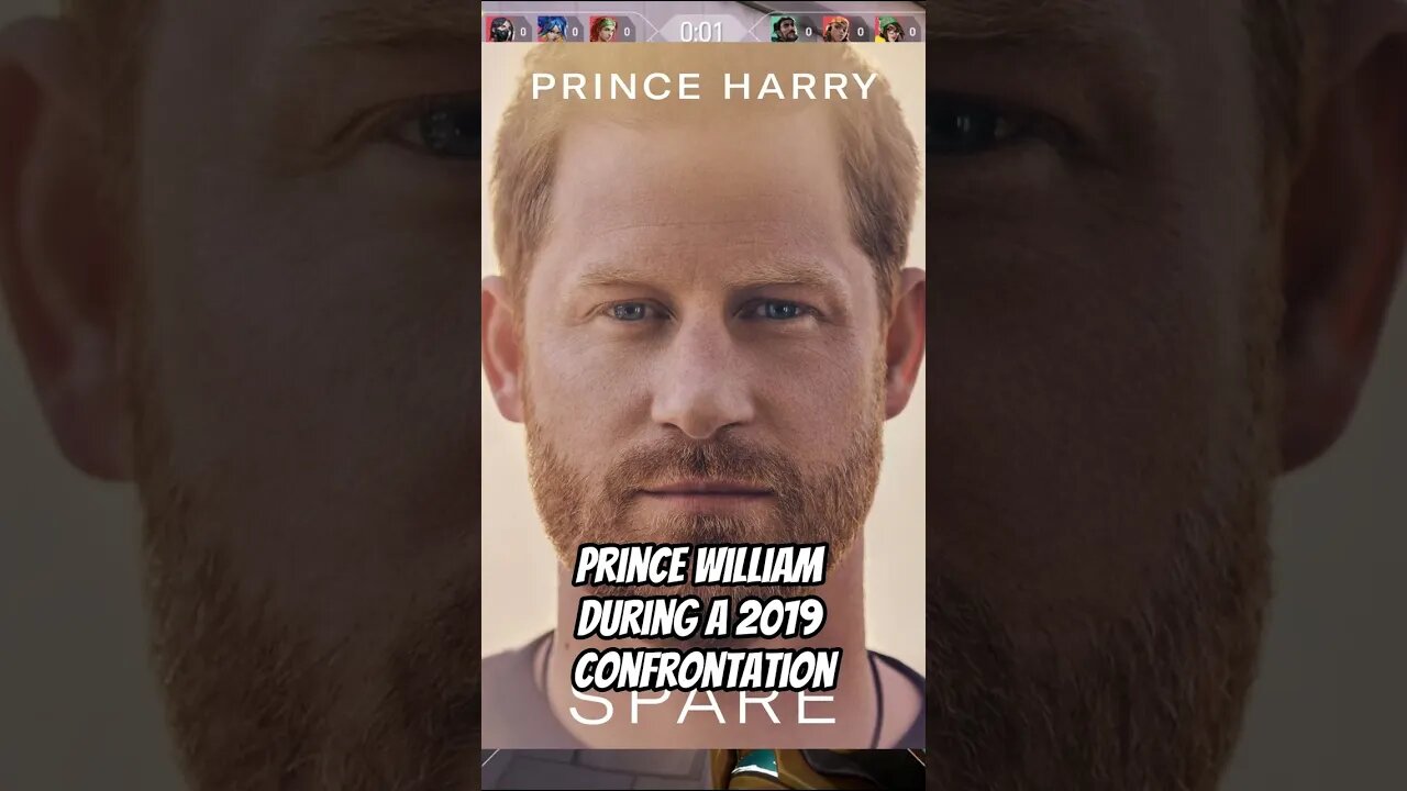 Prince Harry William Physical Attack 2019 Megan Spare Book #princeharry #princewilliam