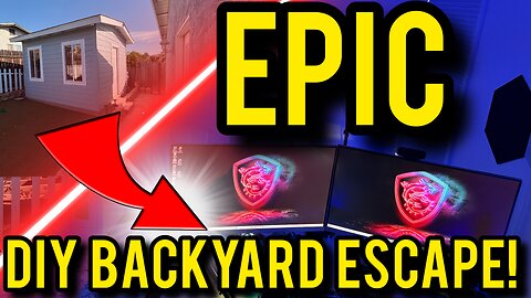 I Turned My Backyard into an EPIC YouTube Getaway!